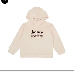 The New Society Kids Cream Hoodie